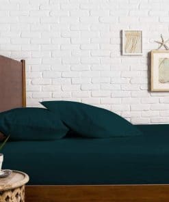 Sábana Ajustable Comfortica Classics 100% -Teal