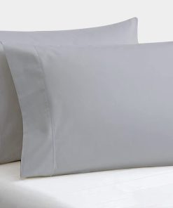 Set de 2 Fundas de Almohada Kotton Wama 600 TC -Plata