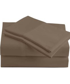 Juego de sábanas Queen 600 TC de algodón egipcio para cama