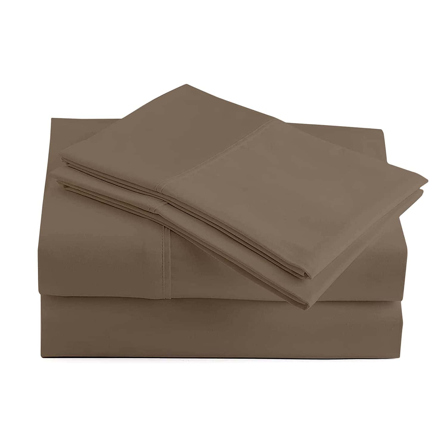 Juego de sábanas Queen 600 TC de algodón egipcio para cama