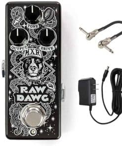 Paquete de Overdrive Briskdrop MXR EG74 Raw Dawg con Cable