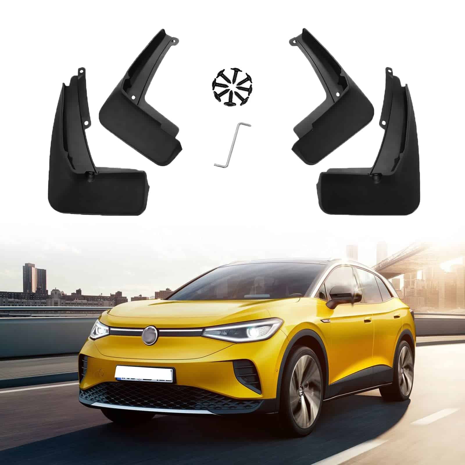 Kit de guardabarros para lodo para Volkswagen VW ID.4 2021