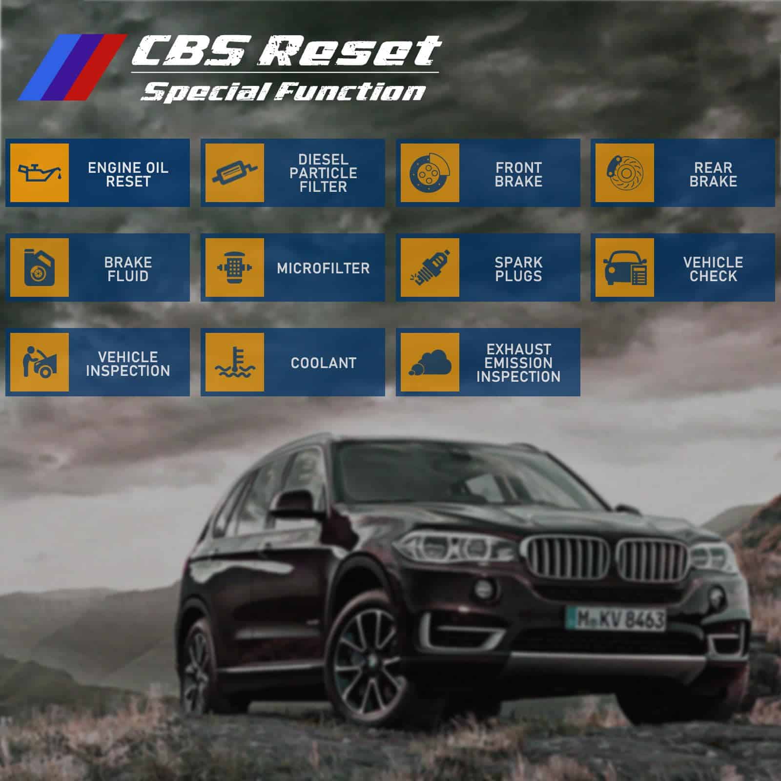 Escáner OBD2 C410 para BMW Mini EPB ABS SRS DPF Oil Reset - Imagen 4