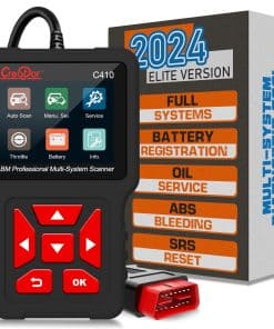 Escáner OBD2 C410 para BMW Mini EPB ABS SRS DPF Oil Reset