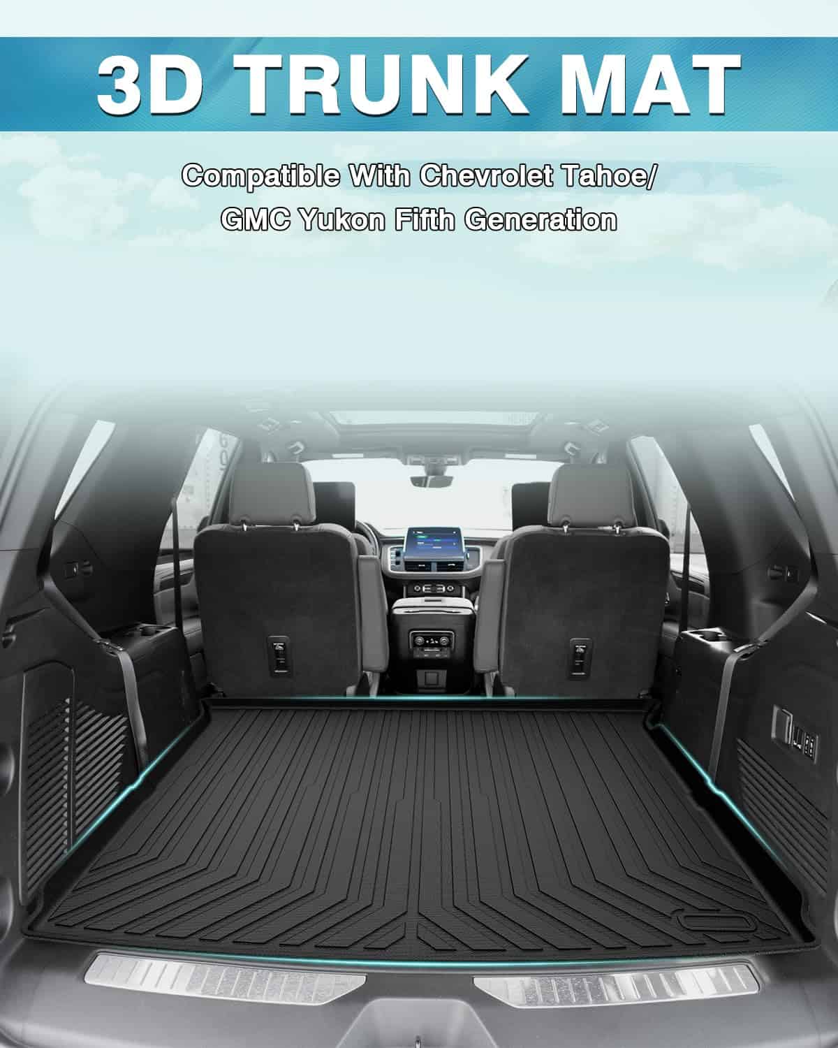 Forro personalizado Mixsuper para maletero para Chevrolet - Imagen 3