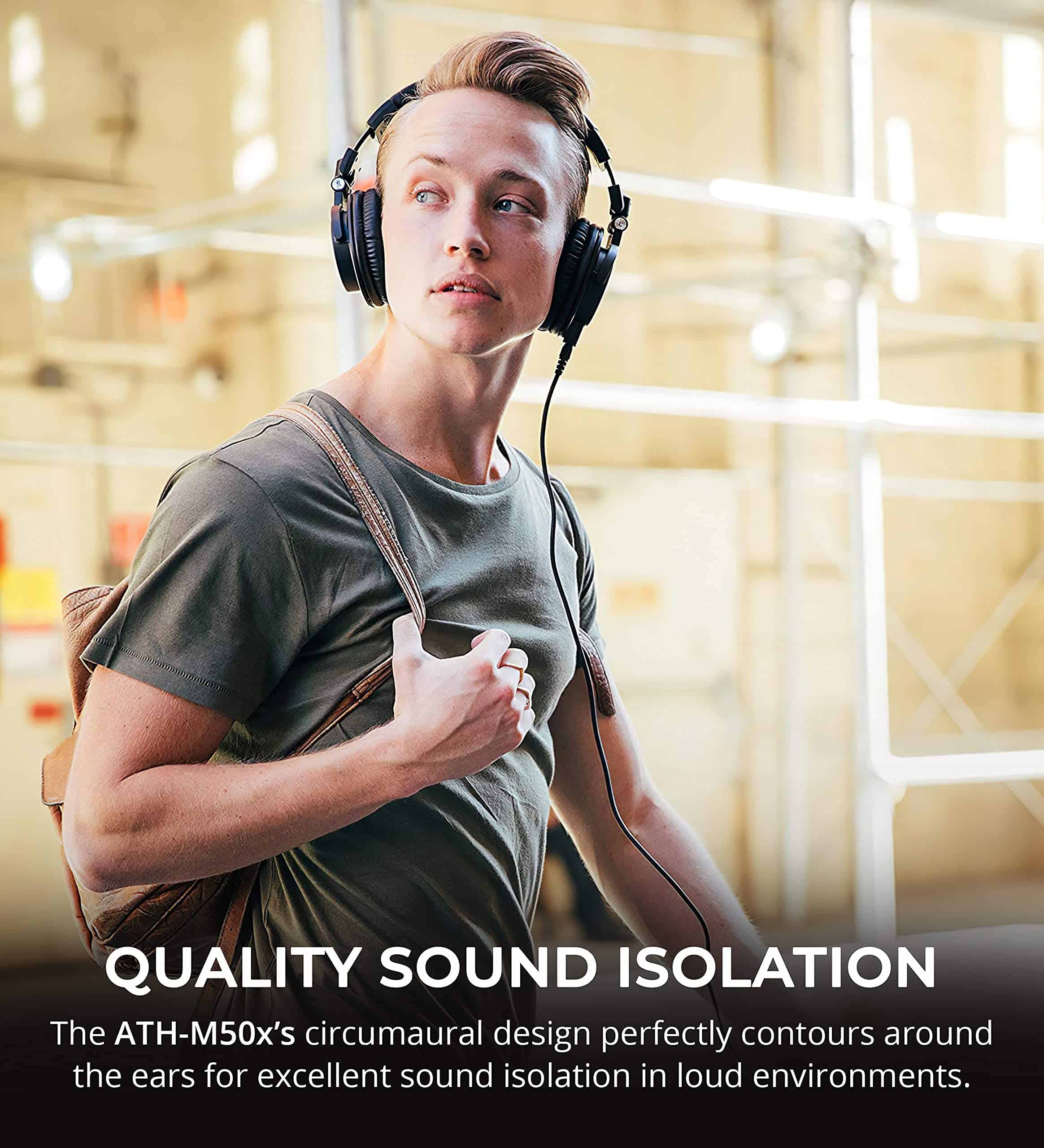 Audífonos de estudio profesional Blucoil Audio Technica - Imagen 4