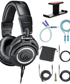Audífonos de estudio profesional Blucoil Audio Technica