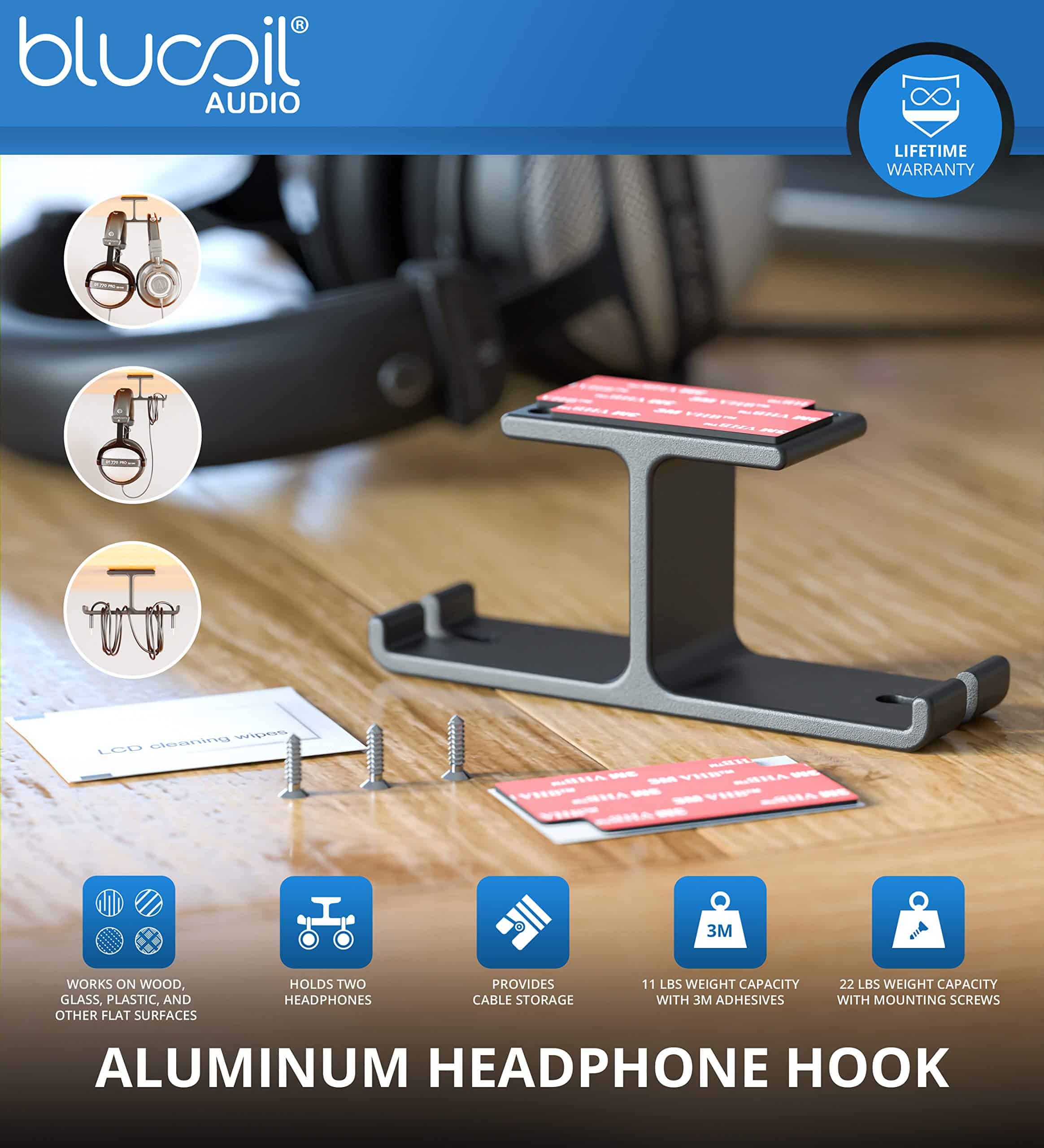 Audífonos de estudio profesional Blucoil Audio Technica - Imagen 7