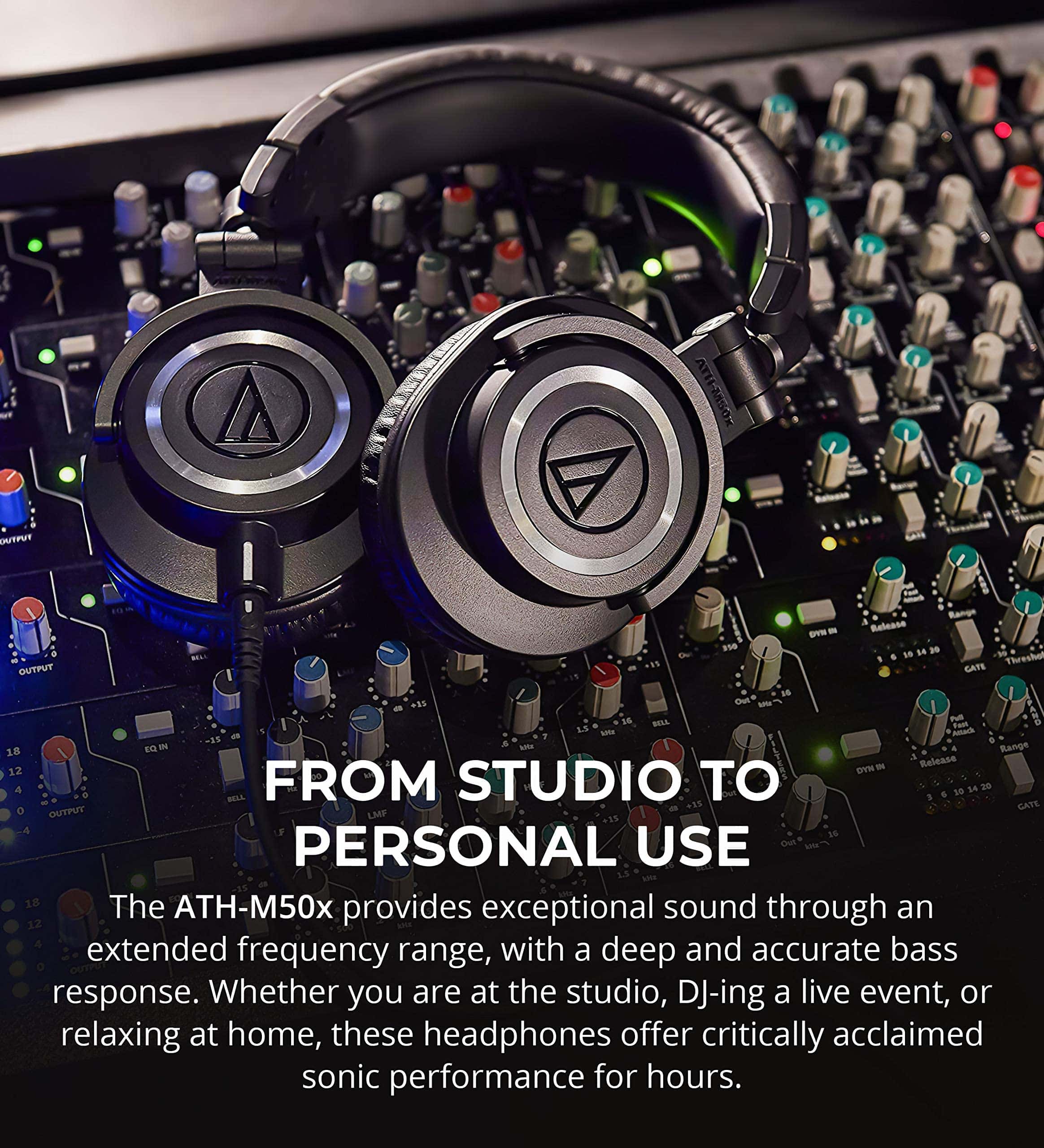 Audífonos de estudio profesional Blucoil Audio Technica - Imagen 6