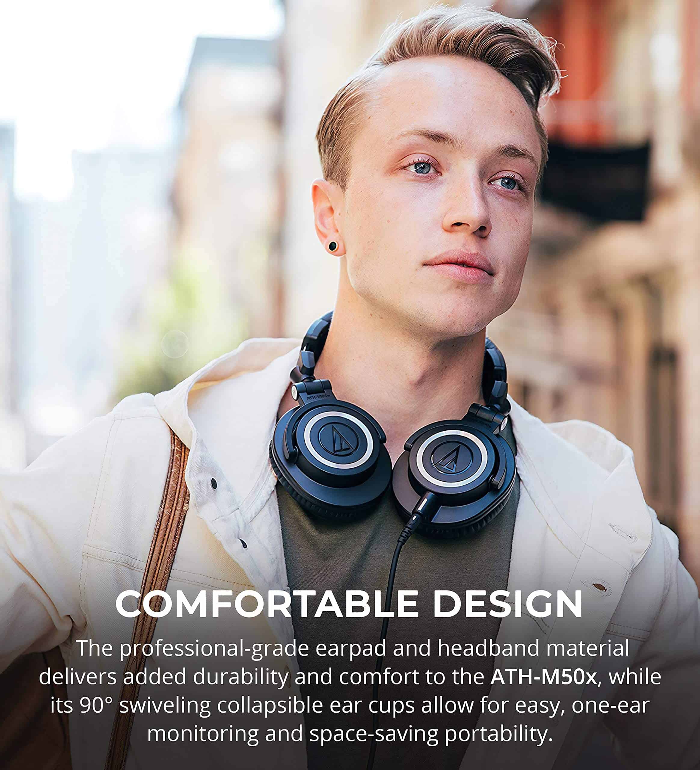 Audífonos de estudio profesional Blucoil Audio Technica - Imagen 5