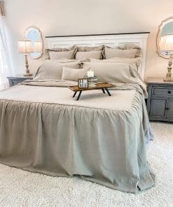 Colcha de Cama Piper Classics Provincial Linen Natural