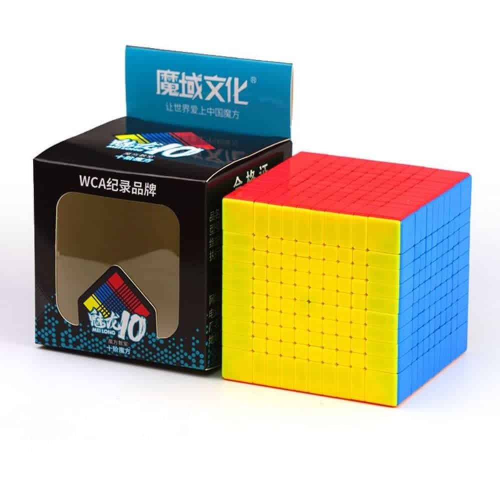 BroMoCube Moyu Meilong 10x10 Cubo de Velocidad Stickerless - Imagen 8