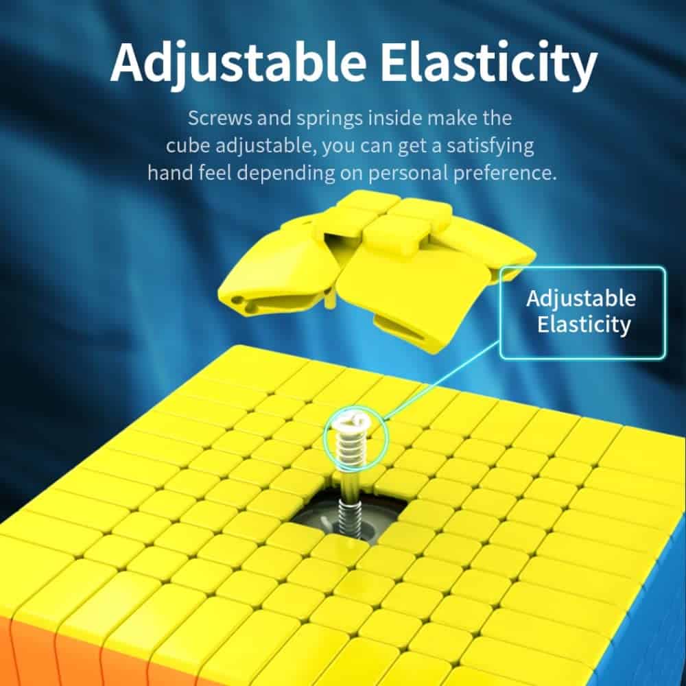 BroMoCube Moyu Meilong 10x10 Cubo de Velocidad Stickerless - Imagen 7