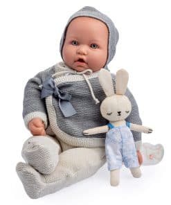 JC Toys La Baby Original Gray Collection Gift Set | Muñeco