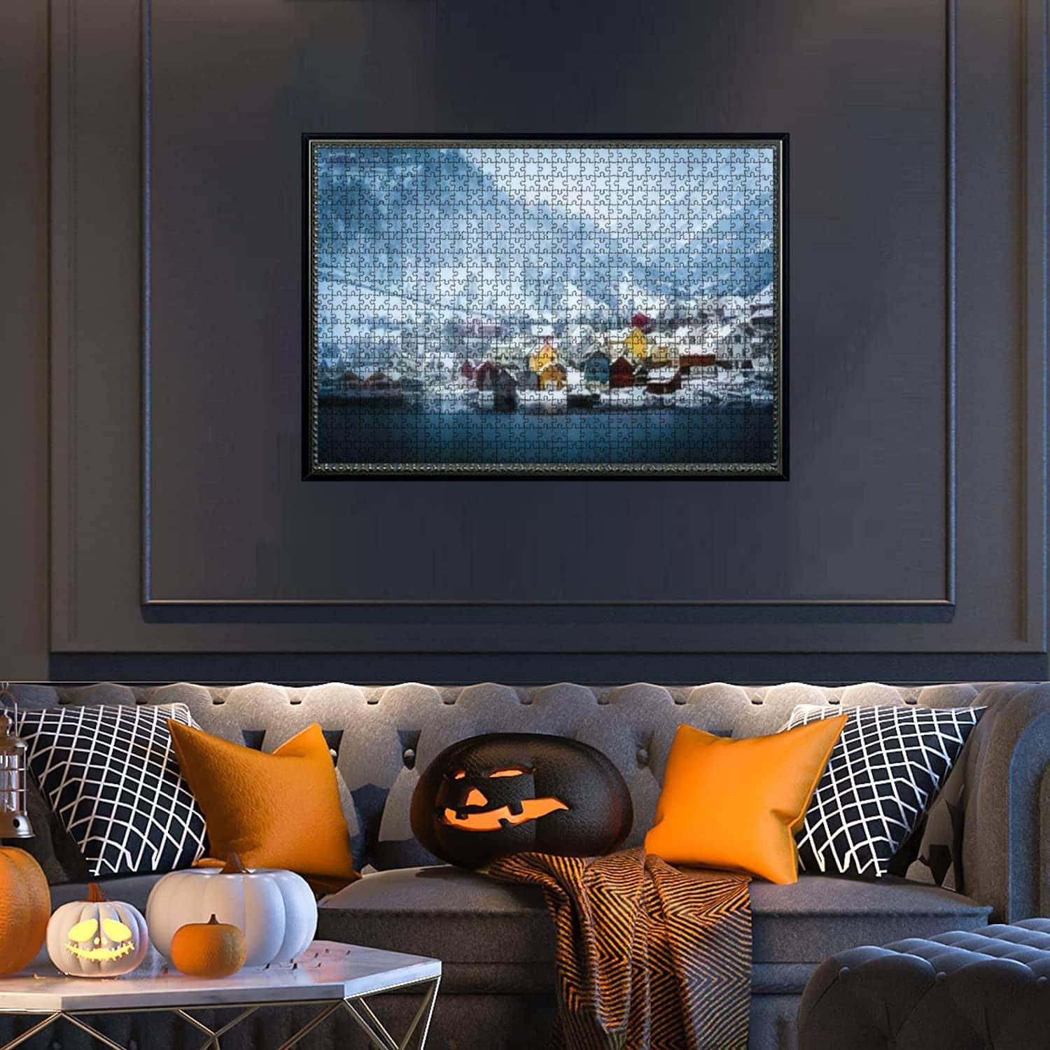 Rompecabezas de 1000 Piezas - Casas de Madera en las - Imagen 6