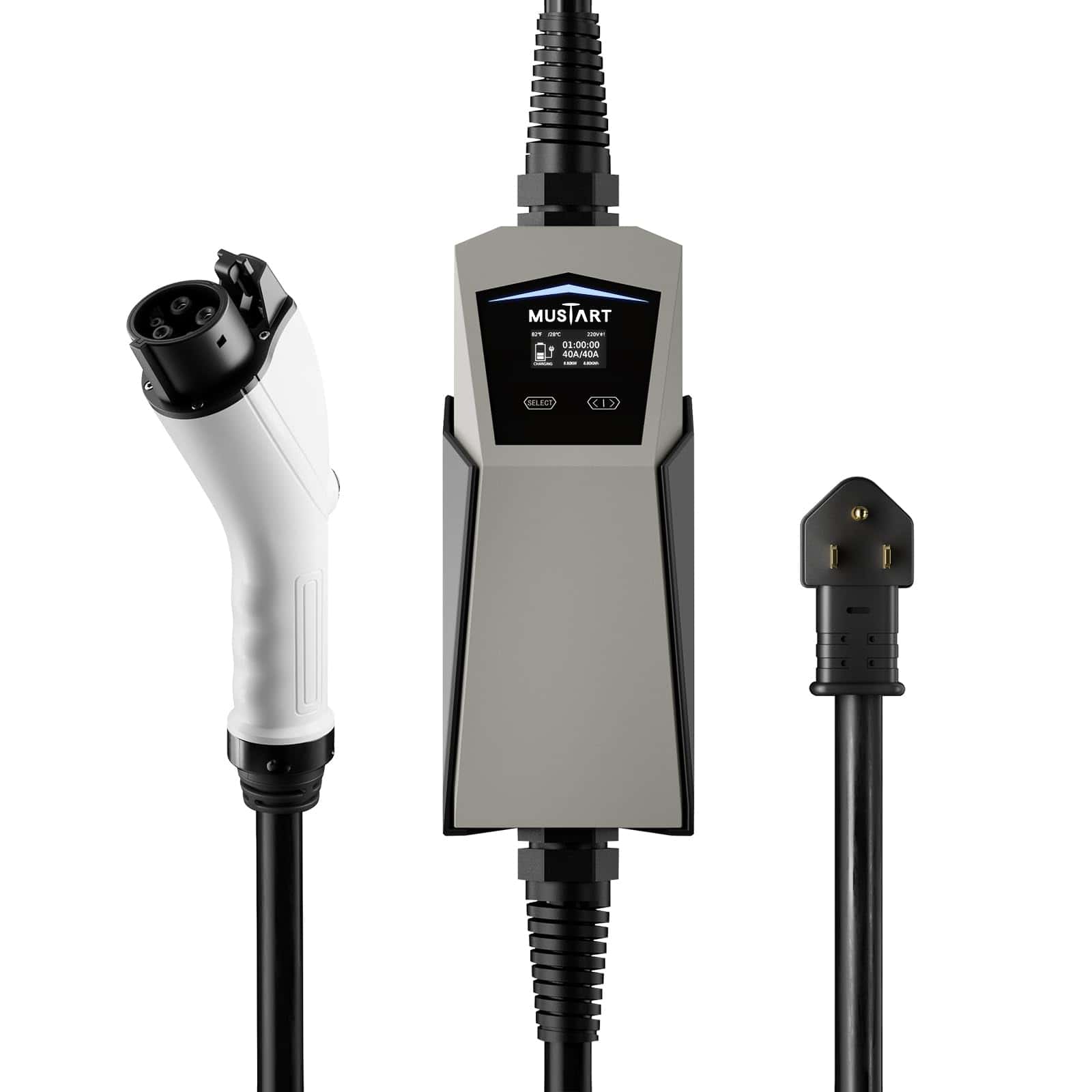 Cargador para vehículo eléctrico MUSTART 40 Amp, Carga