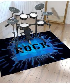 Tapete antideslizante insonorizado para batería FRIKE,