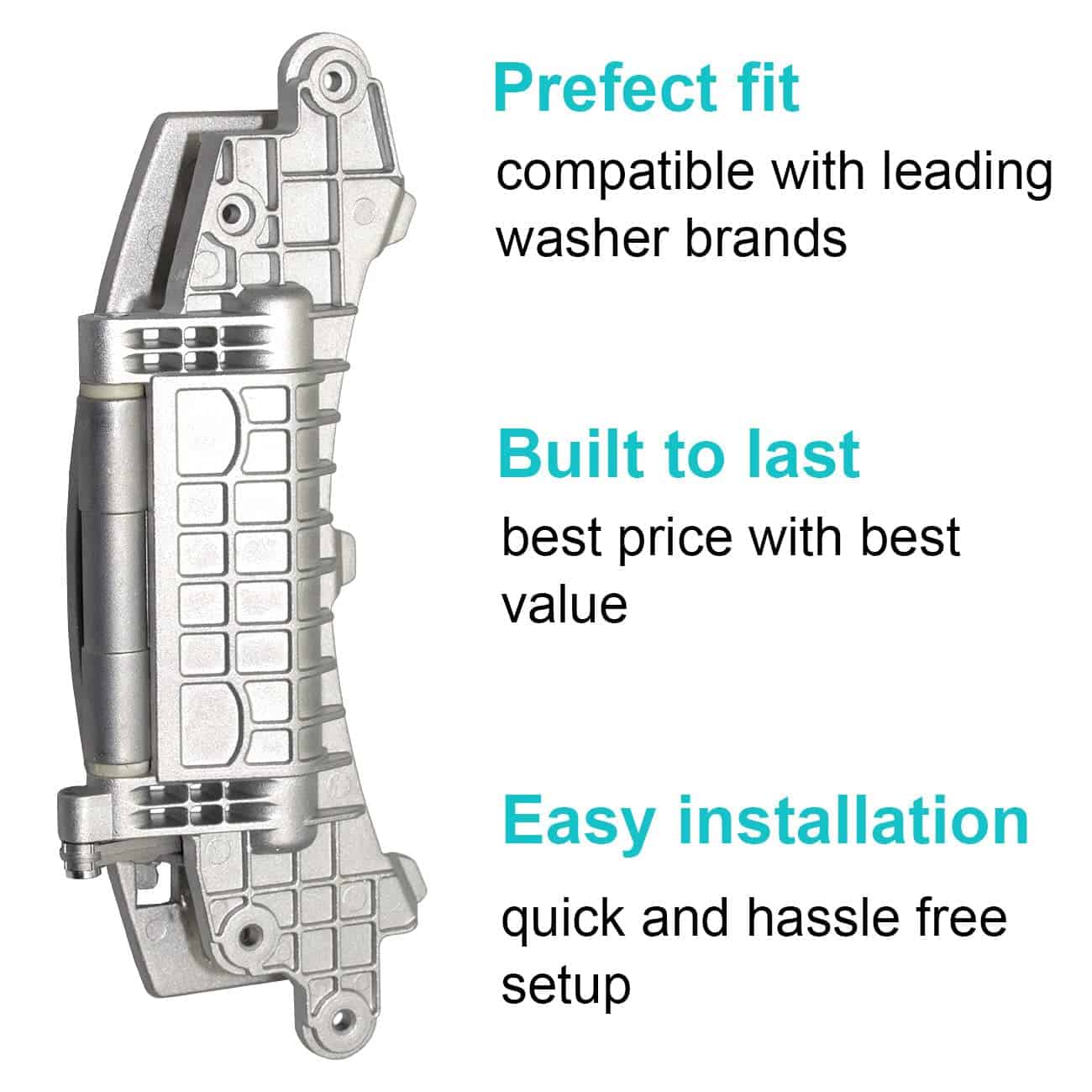 NEW 8183202 Bisagra de Puerta para Lavadora Whirlpool - Imagen 8