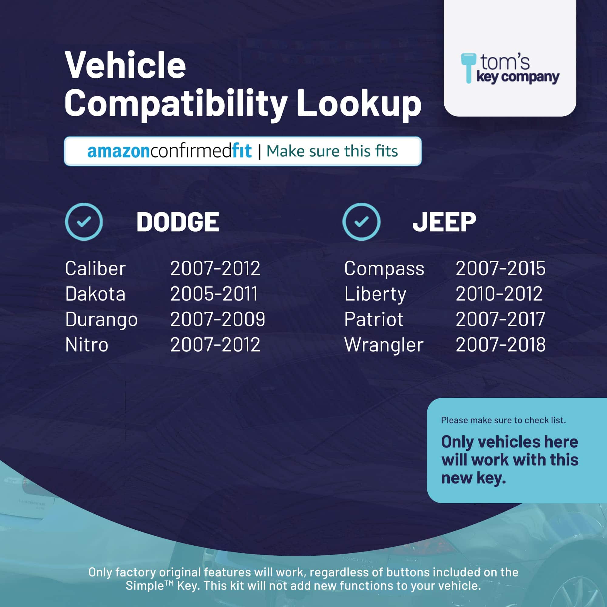 Kit de Llave Simple, Llave de Coche con Fob y EZ Installer, - Imagen 3