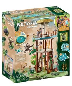 Torre de Investigación Wiltopia de Playmobil con Brújula