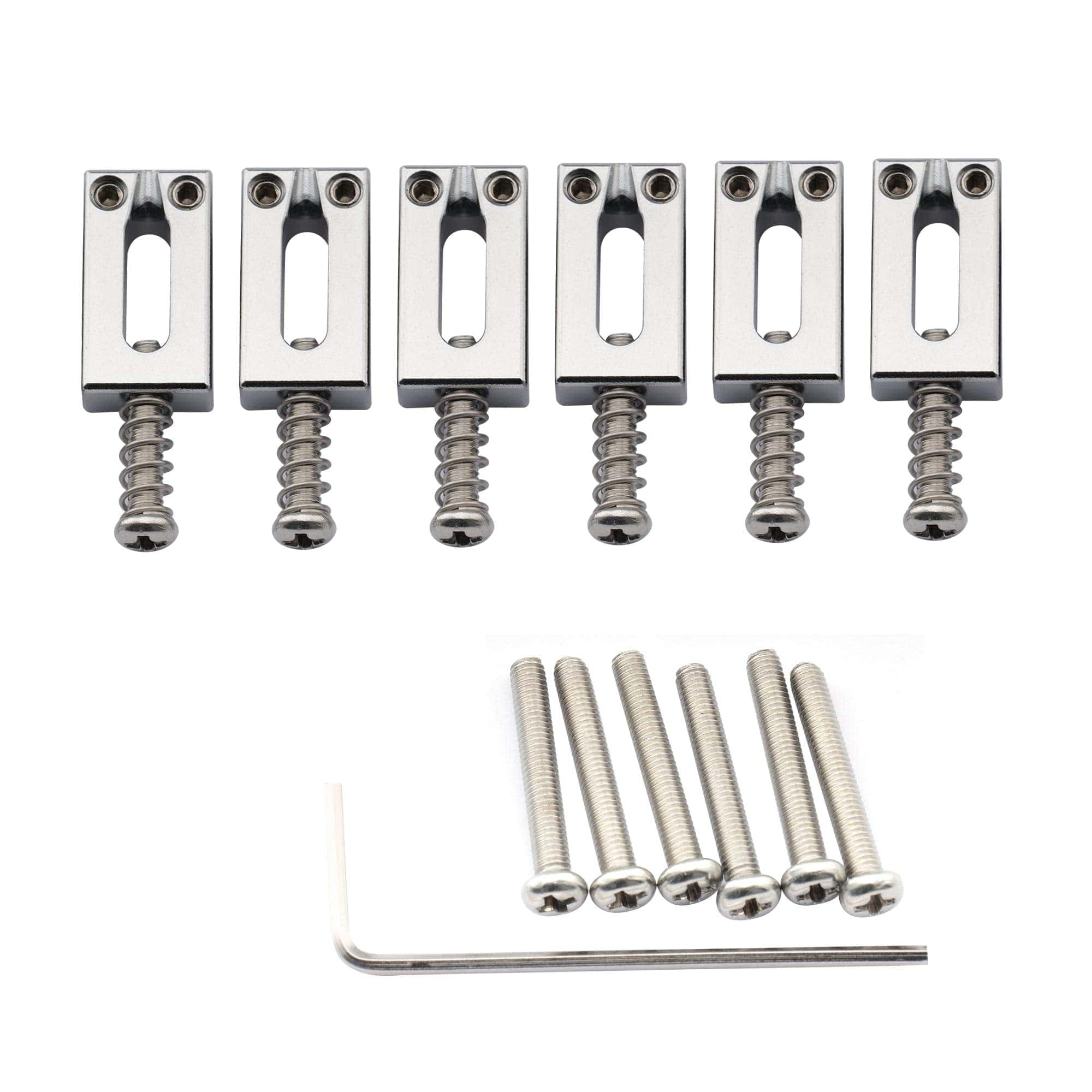 Juego de 6 selletas de puente de latón completo moderno de