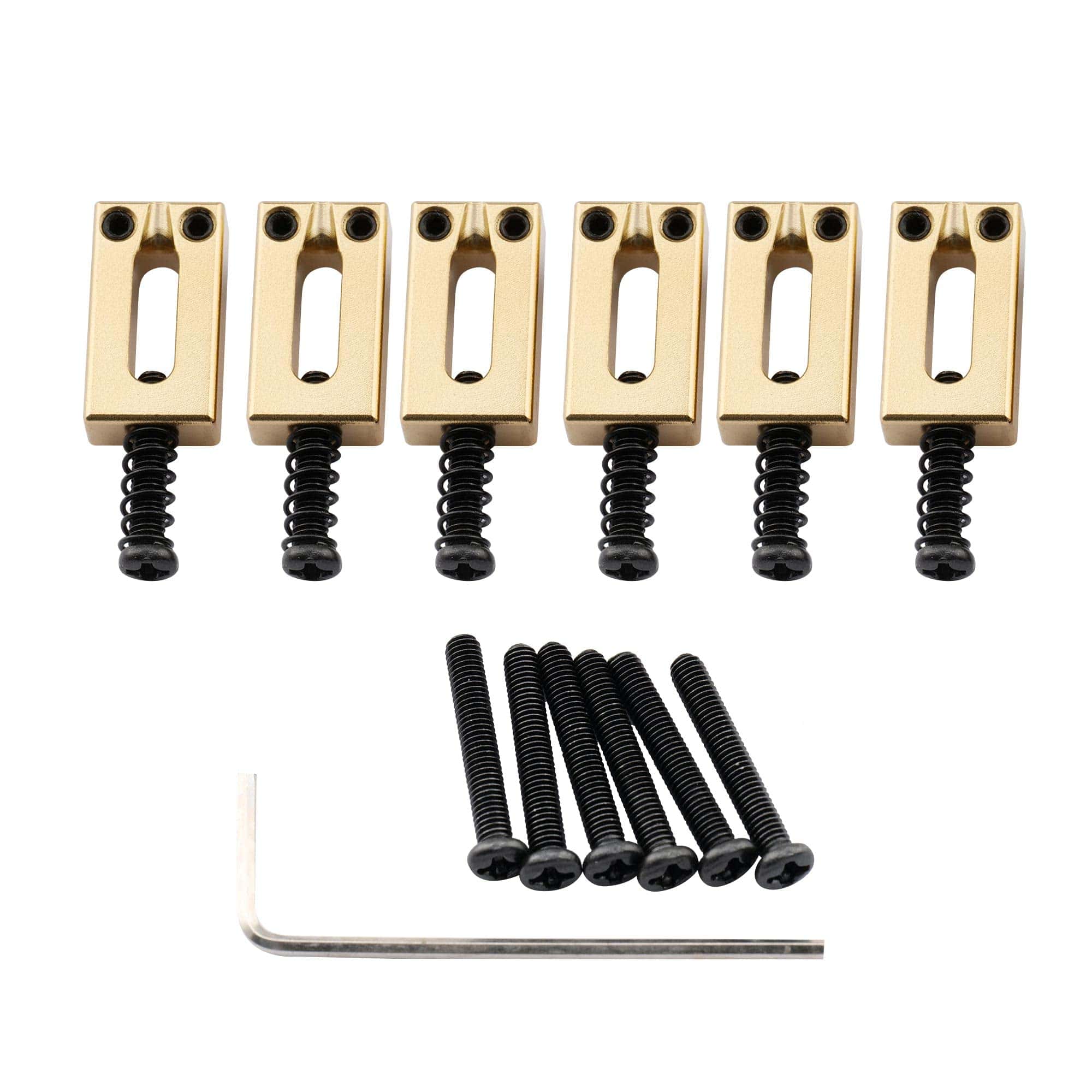 Juego de 6 selletas de puente completo de latón ultra