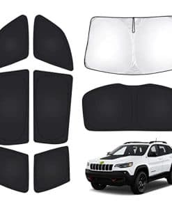 TGBROS Protector Solar de Privacidad a Medida para Jeep