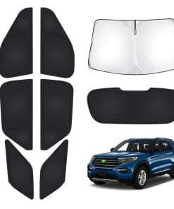T TGBROS Protector Solar para Ventanas Compatible con Ford