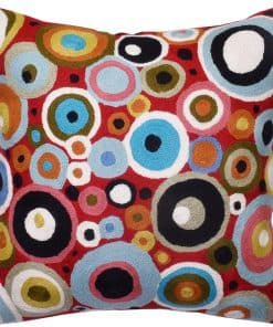 Funda de Cojín Kashmir Designs Lunares Rojos | Cojines