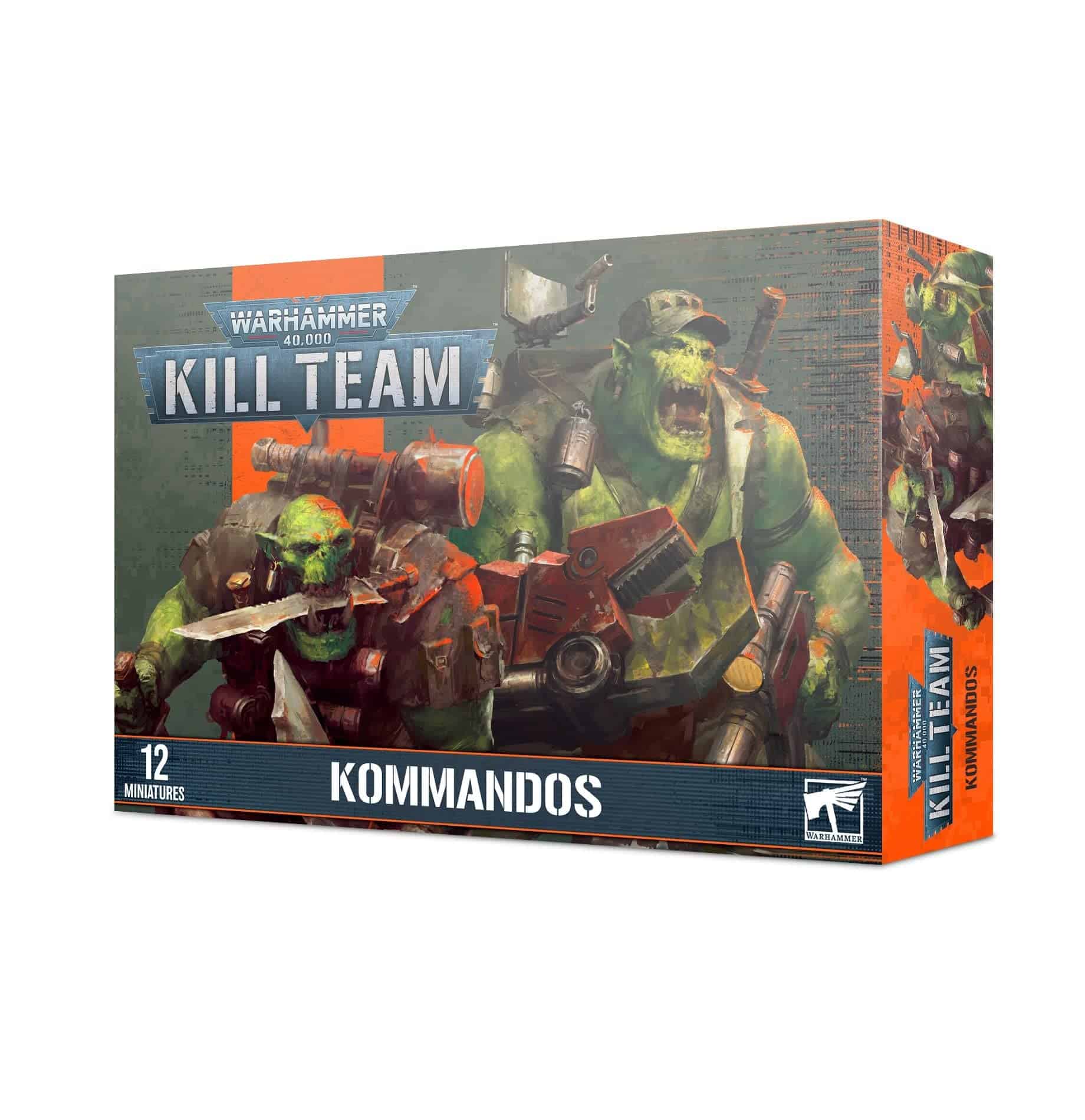 Games Workshop 102-86 - Kill Team: Kommandos, Negro