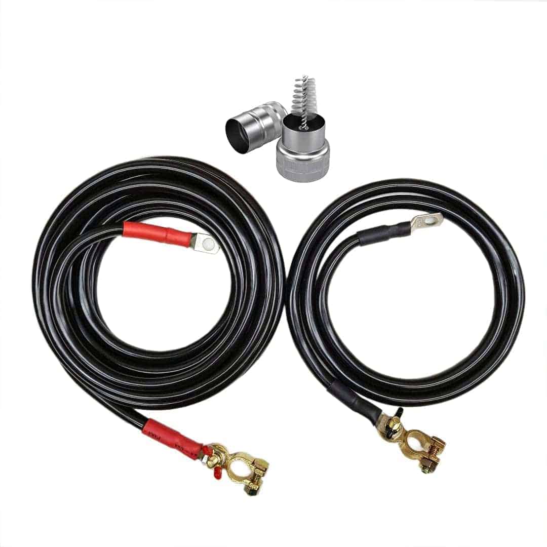 Kit de reubicación de batería, Cable de 1 AWG Real, Hecho