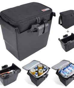 Defender Center Underseat Storage Bin+Portable Ice Chest