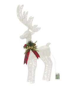 Melrose 87346 LED Deer, 33 pulgadas de altura, Cadena de