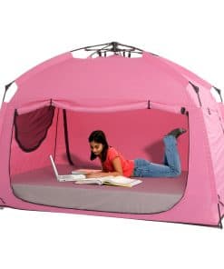 Toldo de Cama de Privacidad Instantánea para Interiores