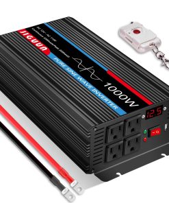 Inversor de Onda Sinusoidal Pura JIGUUN 1000 Watts, DC 12V
