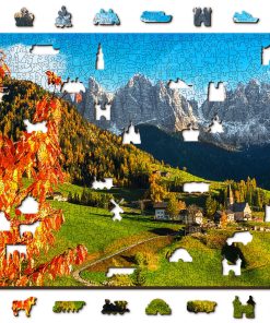 Rompecabezas de madera de 1000 piezas Sankt Magdalena,