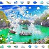 Rompecabezas de Madera de 1000 + 10 Piezas Halong Bay,