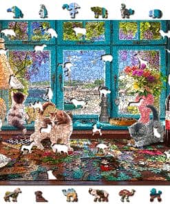 Puzzle de Madera WOODEN.CITY 1000 + 10 Piezas - Puzzler's