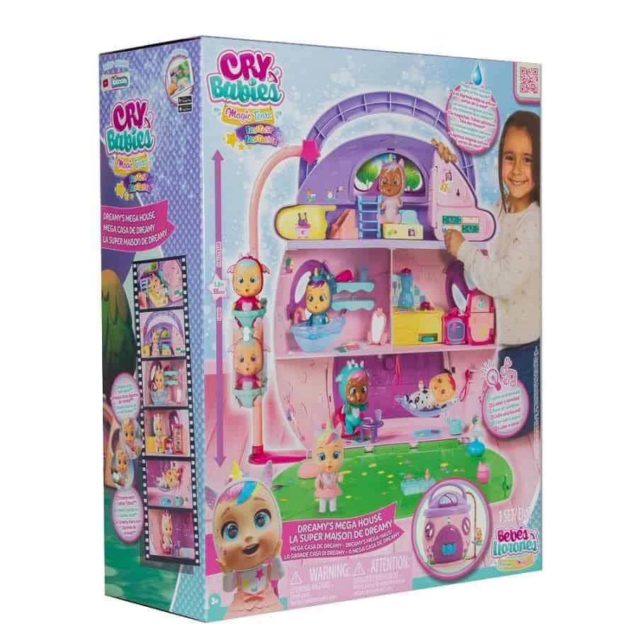 Casa Mega de Cry Babies Magic Tears Dreamy - 3 Pisos, 25+ - Imagen 3