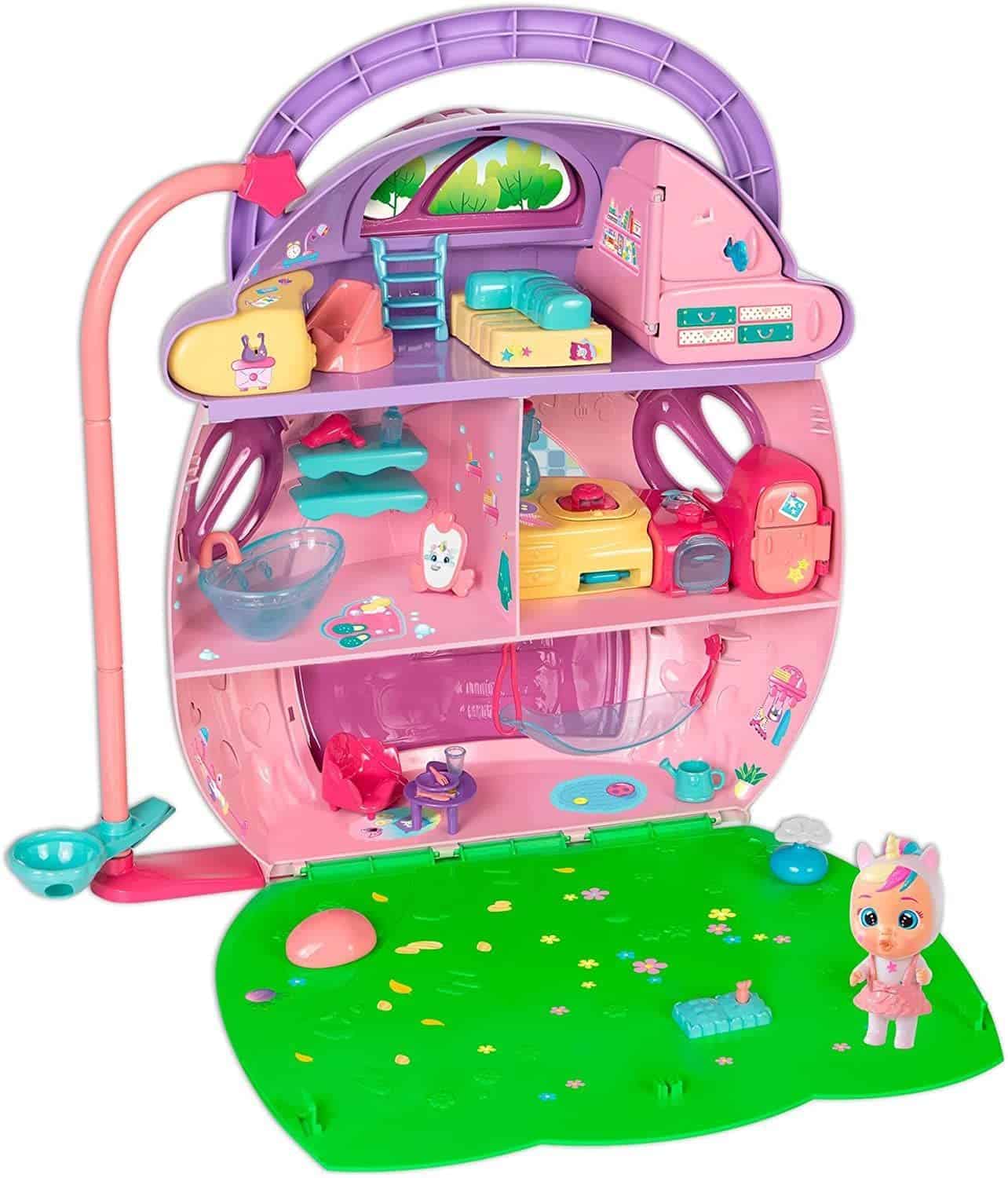 Casa Mega de Cry Babies Magic Tears Dreamy - 3 Pisos, 25+
