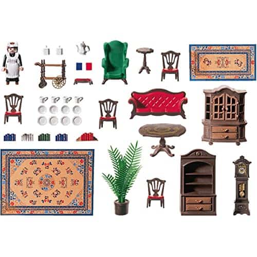 Sala de estar victoriana de la casa de muñecas Playmobil - Imagen 3