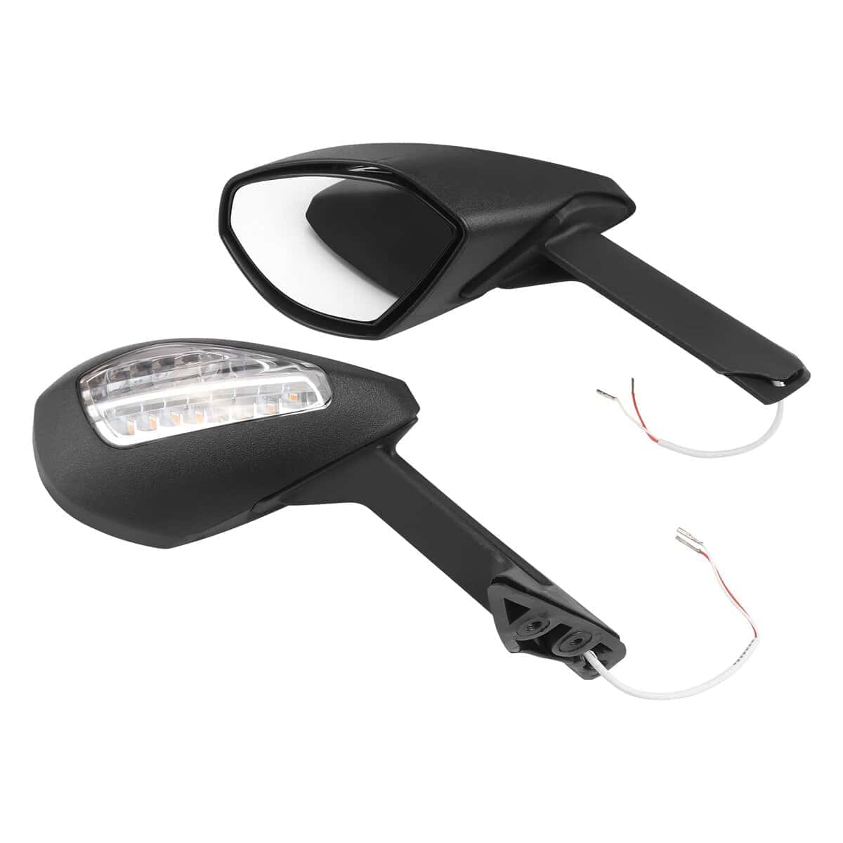 Espejo retrovisor para motocicleta ajustable de visión