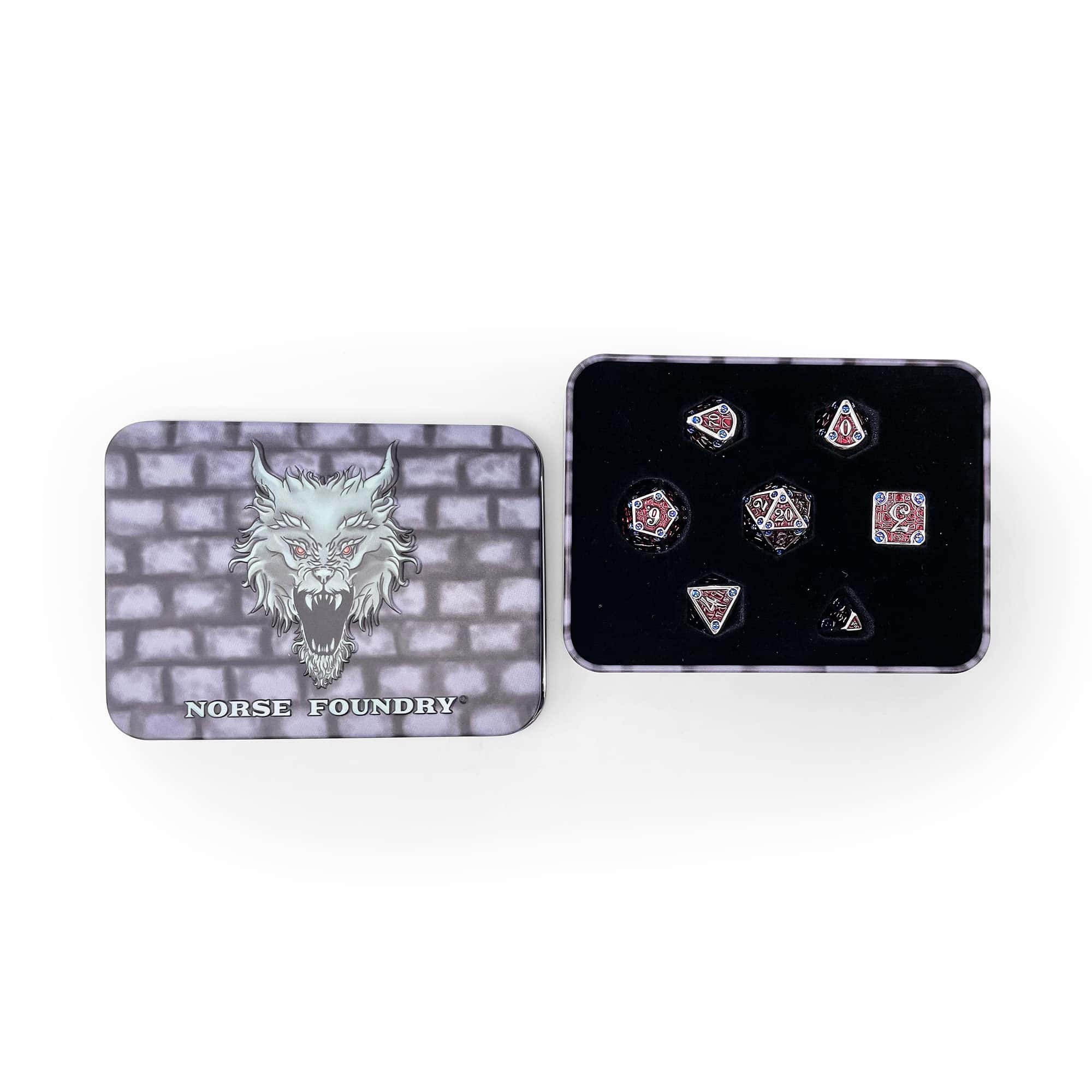 Conjunto de dados de metal de Dungeon Delve de Norse - Imagen 5