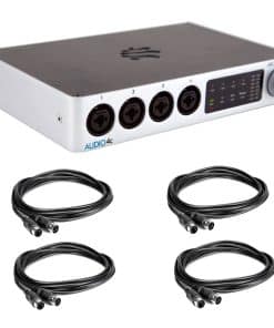 Interface de audio/MIDI USB Tipo-C de escritorio