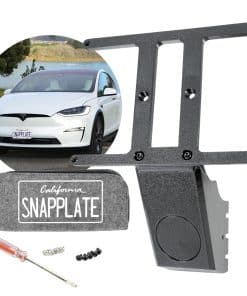 Soporte de placa frontal SnapPlate� para Tesla Model X -