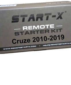 Arranque Remoto Start-X para Chevrolet Cruze 2010-2019 con