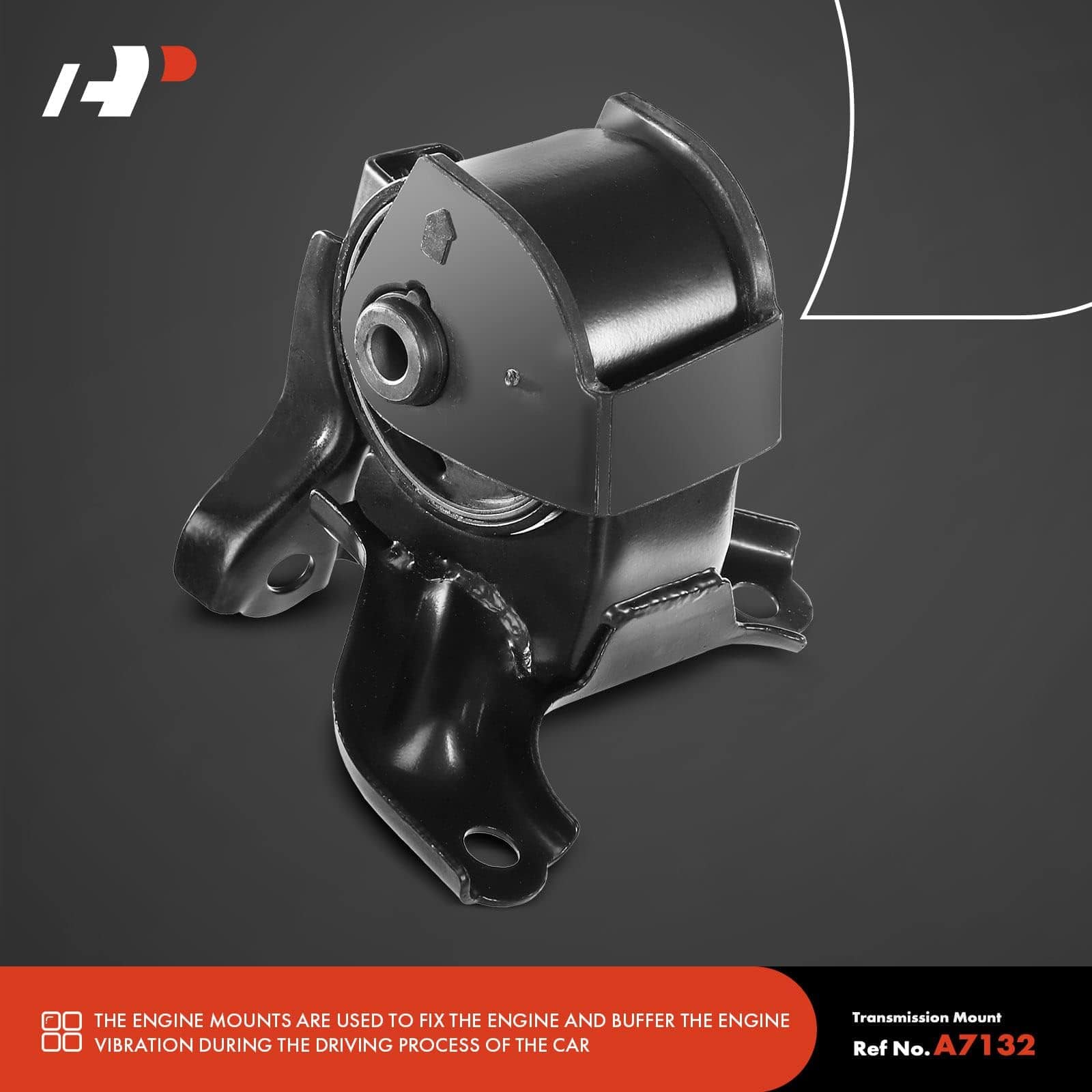 Conjunto de 4 monturas de motor y montura de transmisión - Imagen 7