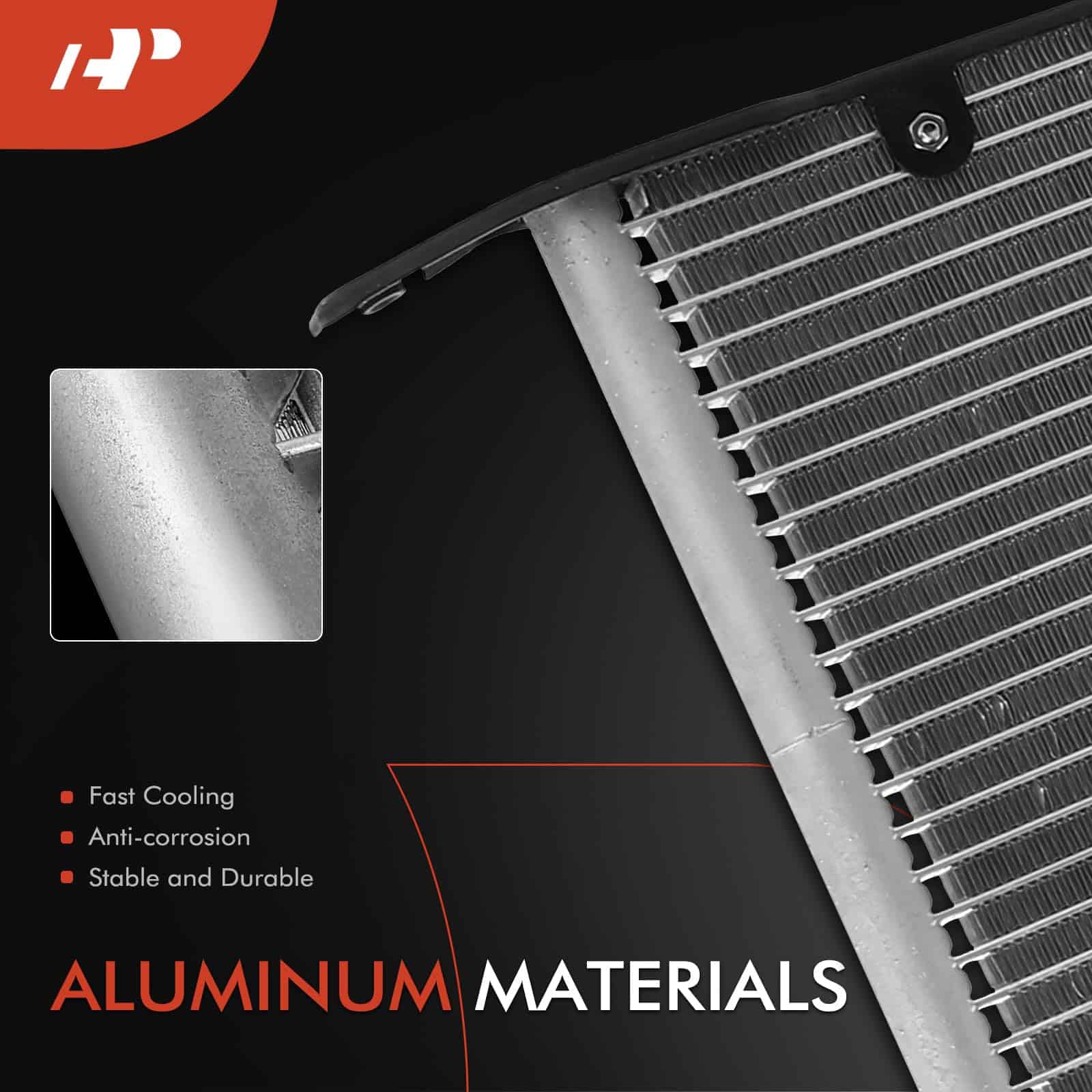 A-Premium Aire Acondicionado A/C Condensador Compatible con - Imagen 3