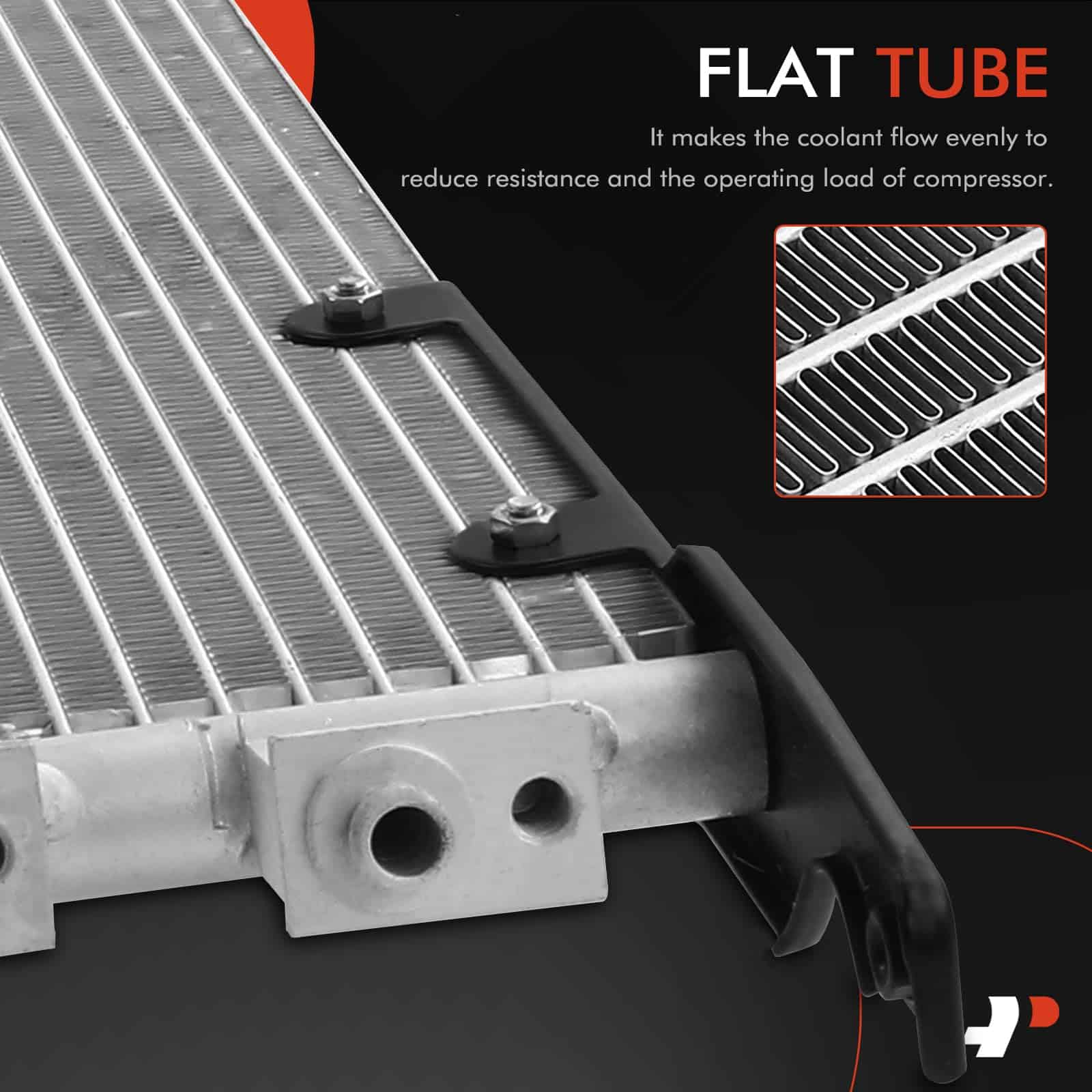 A-Premium Aire Acondicionado A/C Condensador Compatible con - Imagen 4