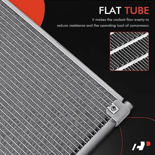 A-Premium Condensador de Aire Acondicionado A/C Compatible - Imagen 4